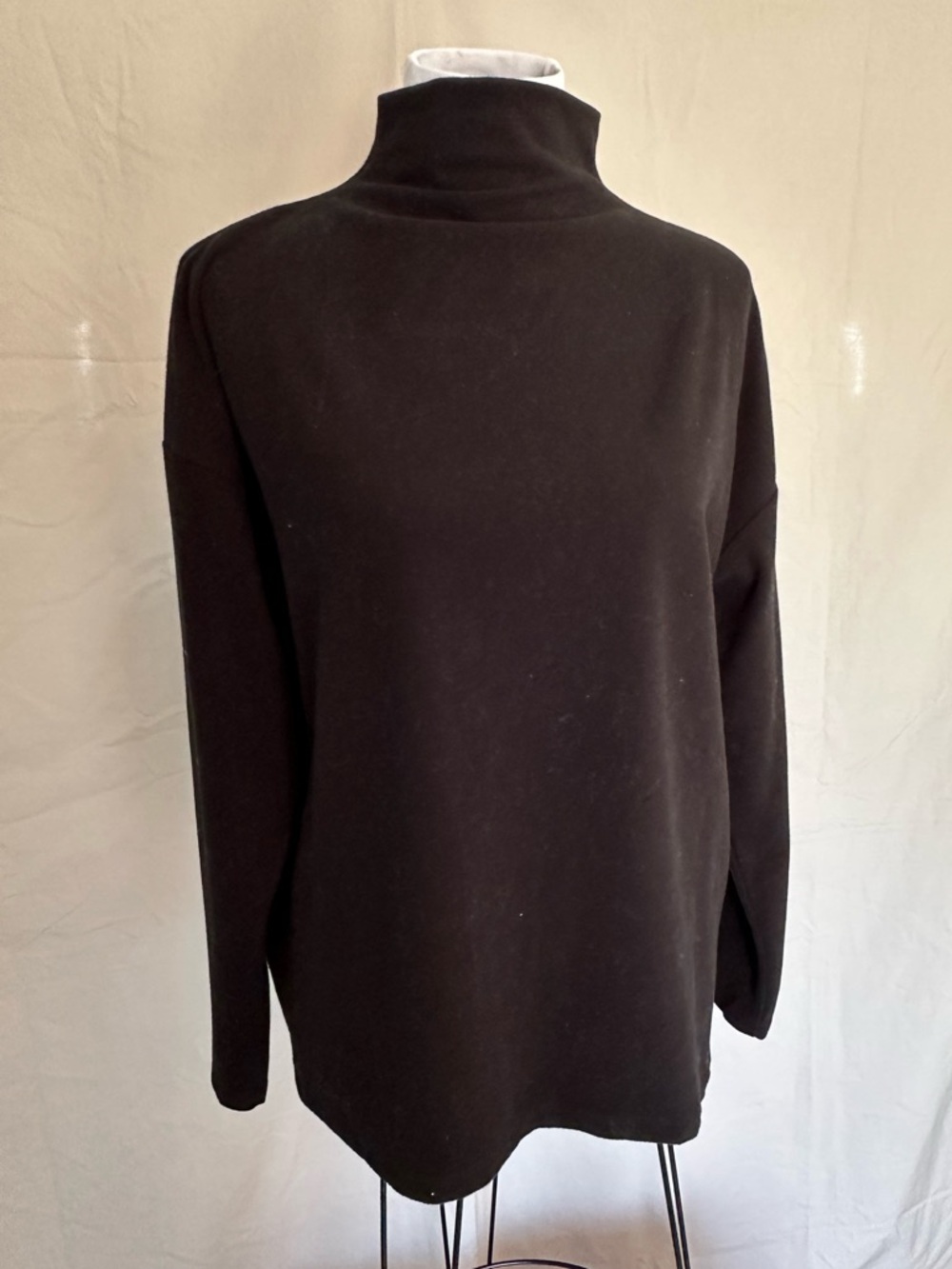a new day Black Turtleneck Sweater Extremely soft large like fleece